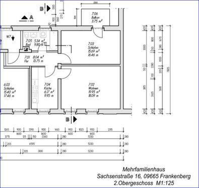 Foto - 2-Raum-Wohnung mit Balkon - 340,00&nbsp;EUR Kaltmiete, ca.&nbsp; 60,00&nbsp;m&sup2;
