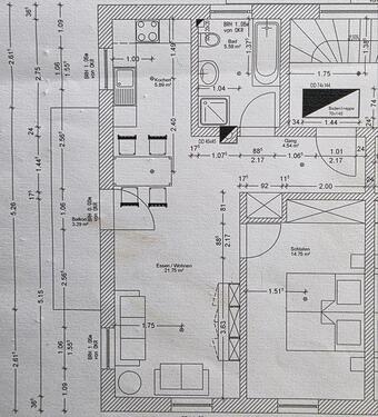 Foto - 2 Zimmer Wohnung in Biburg - 800,00&nbsp;EUR Kaltmiete, ca.&nbsp; 55,00&nbsp;m&sup2;