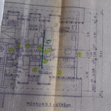 Foto - 3 Zimmer Dachgeschoßwohnung zur Miete in Wehretal