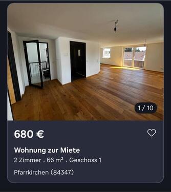 Foto - Helle Wohnung in Pfarrkirchen, ideal für Paare