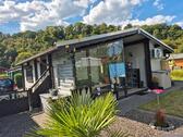 Foto - Holz Bungalow Haus ganzjählich bewohnbar Campigplatz mit Garten