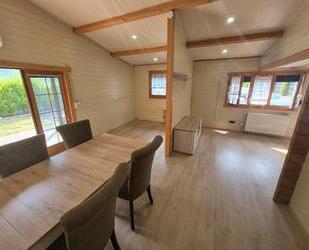 Holz Bungalow Haus ganzjählich bewohnbar Campigplatz mit Garten - Hattingen Niederbonsfeld