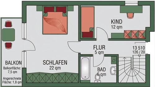 Foto - 5 Zimmer Reihenhaus zur Miete in Wimsheim