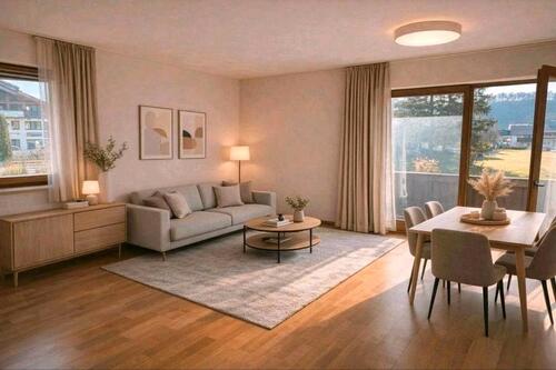 Foto - Balkon mit Bergblick: 2-Zimmer Wohnung, ruhig und bahnhofsnah