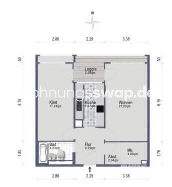 Foto - Wohnungsswap - 2 Zimmer, 62 m² - Pallasstraße, Schöneberg, Berlin