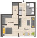 Foto - 2,5 Zimmer Wohnung (teilmöbliert übernehmbar)