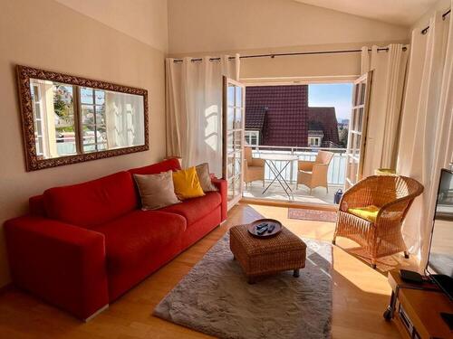 Foto - Freundlich möblierte Maisonette mit 2 Balkonen & wunderschönem Blick auf die Vogesen in toller Lage von Herdern für 3 Monate