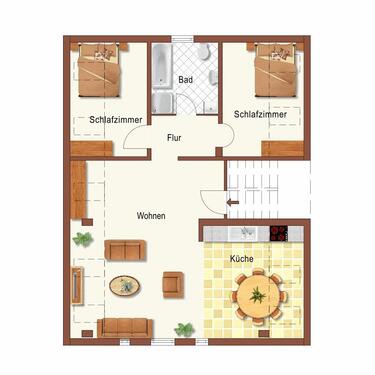 Foto - Helle Dachgeschosswohnung in Kreuzau Zentrum