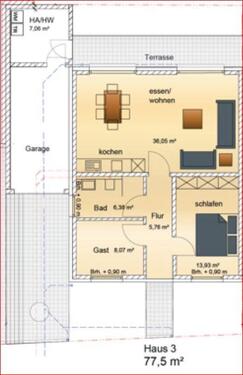 Foto - 3 Zimmer Etagenwohnung in Hückelhoven