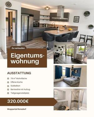 Foto - Stilvolle Etagenwohnung mit Dachterrasse in Wuppertal Ronsdorf