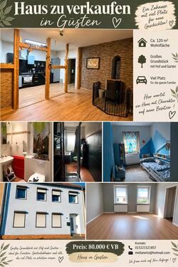Foto - Reihenhaus zu verkaufen - 80.000,00&nbsp;EUR Kaufpreis, ca.&nbsp; 120,00&nbsp;m&sup2;