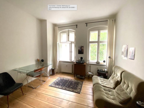 Foto - Charmante 1-Zimmer Wohnung zur Untervermietung von Januar bis Jul
