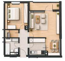 Helle 2-ZW 59qm Aufzug Garage Balkon Einbauküche Langwasser Süd - Nürnberg Altenfurt