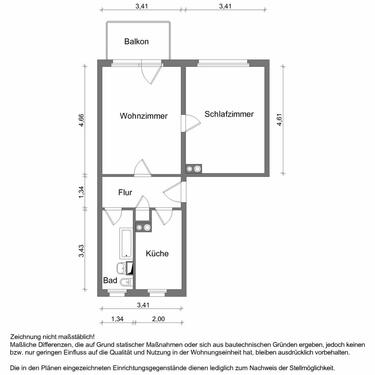 Foto - Etagenwohnung zur Miete in Zwickau