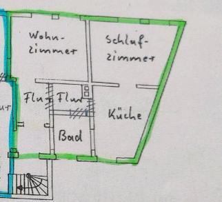 Foto - 3 Zimmer Etagenwohnung in Burg