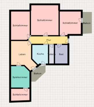 Foto - helle Altbauwohnung mit 6 Zimmern Erfurt-Süd mit 2 Stellplätzen