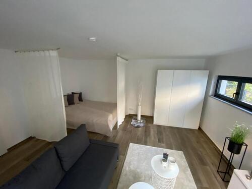 Foto - Möbliertes Apartment am Flaucher mit Garten und seperrater Küche