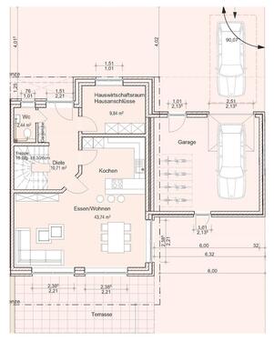 Foto - 4 Zimmer Doppelhaushälfte in Bocholt