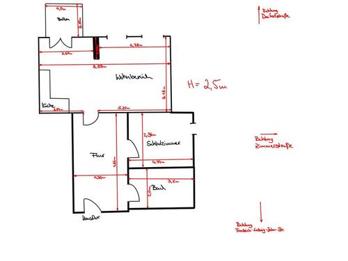 Foto - Zentrale Wohnung mit großem Balkon in Cottbus ab 01.01.2026
