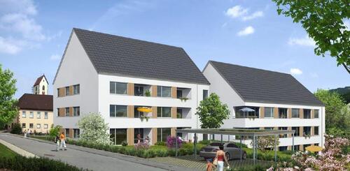 Foto - Betreutes Wohnen ab 60 Jahren: 2 Zimmer, Erdgeschoss mit Terrasse