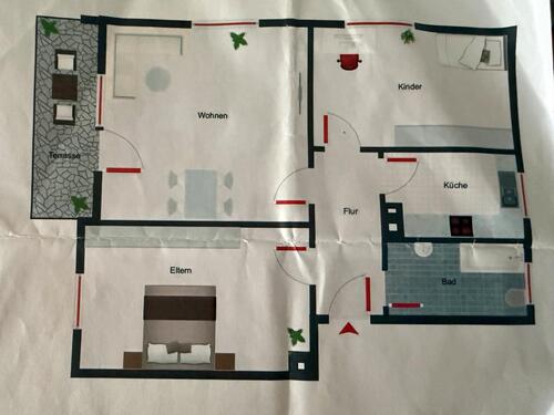 Foto - 3-Zimmer Whg. FreilassingWest - 730,00&nbsp;EUR Kaltmiete, ca.&nbsp; 67,00&nbsp;m&sup2;