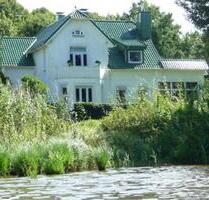 Haus am See und Baugrundstück am See,1.Seereihe,Villa am See - Tasdorf