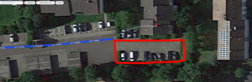 Foto - Fahrzeugstellplatz , Stellplatz, für PKW, Auto, Wohnwageng,Transp