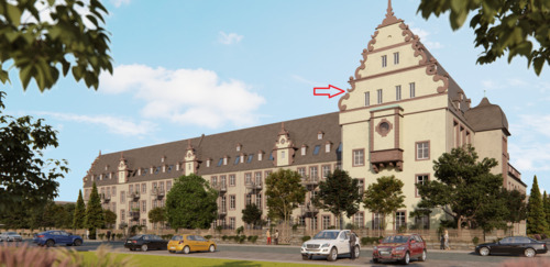 Foto - Oberwerth - 3-Zi. Traumwohnung über dem Rhein, incl. Einbauküche