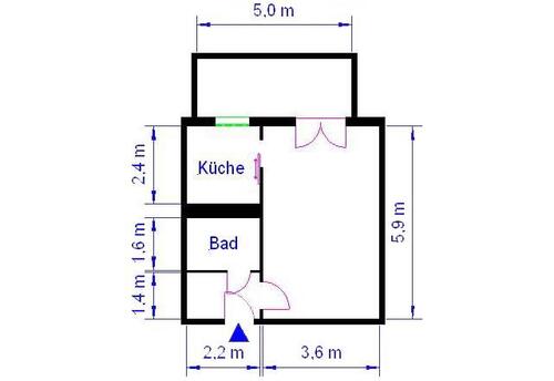 Foto - Etagenwohnung in Magdeburg zur Miete