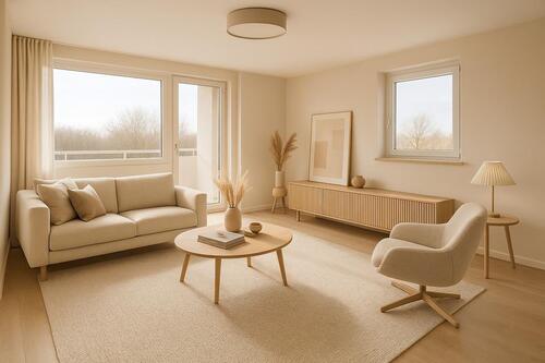 Foto - Tolle Aussicht in gepflegtem Hochhaus - helle 3-Zimmer-Wohnung