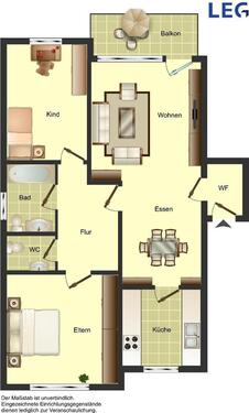 Foto - 4 Zimmer Etagenwohnung in Beverungen