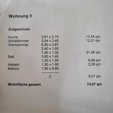 Foto - 2 Zimmer Etagenwohnung in Nentershausen