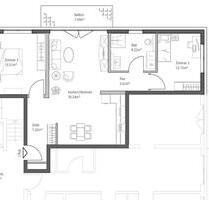 Neubau 2 - 4 Zimmerwohnungen in Landolfshausen hier: 3 Zimmer - Ebergötzen