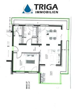 Foto - Dachgeschoßwohnung in Nordhausen zur Miete