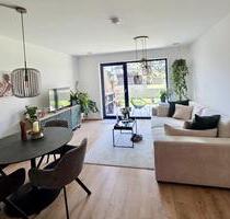Moderne Neubau-EG-Wohnung mit Terrasse & Garten - Mering
