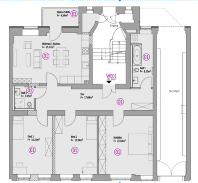 Foto - 4 Zimmer Etagenwohnung in Leipzig