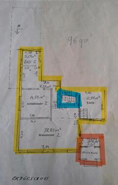 Foto - 2 Zimmer Wohnung mit Kamin 96qm