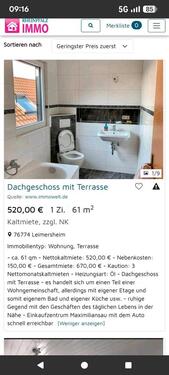 Foto - Wohnung 1 Zimmer - 520,00&nbsp;EUR Kaltmiete, ca.&nbsp; 61,00&nbsp;m&sup2;