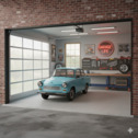 Foto - Garage, Abstell bzw. Unterstellmöglichkeit für PKW, Anhänger etc.