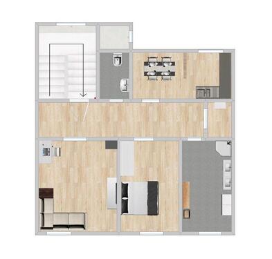 Foto - 2 Zimmer Wohnung mit Elbblick, Terrasse, EBK und Stellplatz