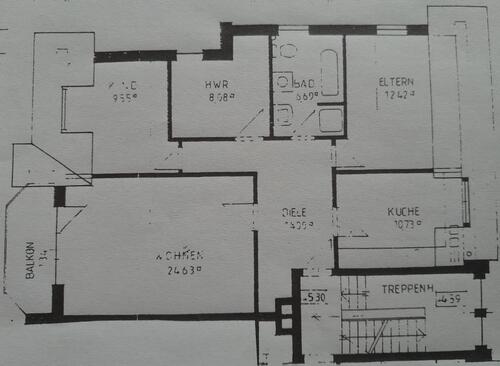 Foto - Wohnung (87,5m²) zu vermieten, 4ZKB