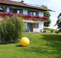 Ferienwohnung mit Bergblick auf die Allgäuer Alpen + Gästekarte - Bernbeuren