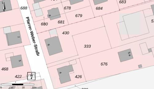 Foto - Baureifes Grundstück in Lichtenau – Pfarrer-Weber-Straße – 747 m²