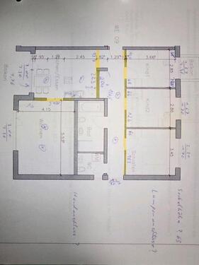 Foto - Geräumigen moderne 4-Raum Wohnung in guter Lage