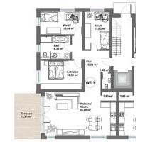 exklusive 4-Zimmerwohnung in einer neu gebauten Wohnanlage am Ilmufer in Ilmenau