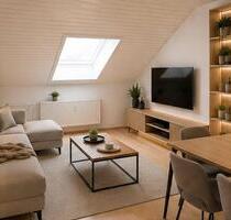 Sonnige 3-Zimmer-Dachgeschosswohnung mit Küche in Deggendorf