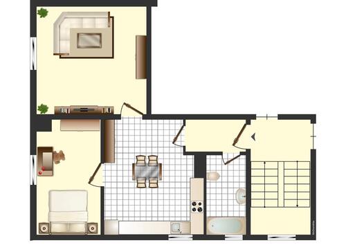 Foto - 2 Zimmer Etagenwohnung zur Miete in Herzberg am Harz