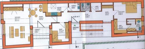 Foto - 3 Zimmer Etagenwohnung zur Miete in Wildeshausen