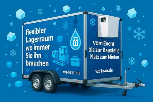Foto - kühlanhänger Umzughelfer kofferanhänger Mobiler Lagerraum