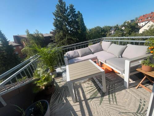 Foto - Helle 2-Zimmer-Wohnung mit Dachterrasse im westlichen Ringgebiet